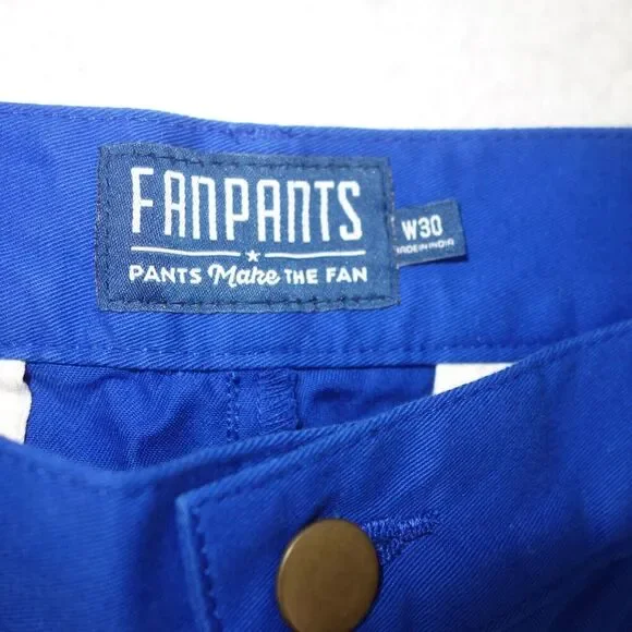 NEW FanPants Florida Duke Kentucky BLUE Shorts Size 30" Waist - Picture 2 of 6